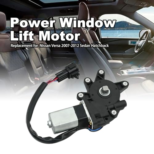 80731-ED000 Power Window Lift Motor for Front Left Driver Side Window Motor Replacement for Nissan Versa Sedan 2007-2012 Replace#80731-ED00A