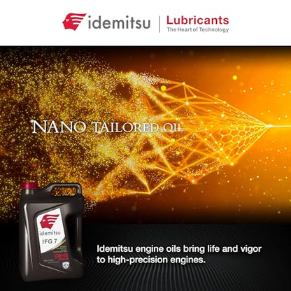 Idemitsu IFG7 0W-16 SP/GF-6B Full Synthetic Motor Oil – 5 Qt, Case of 4 - size: 5 Quart, style: 4 Pack