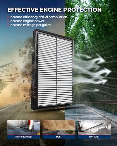 KAX CA9525 Engine Air Filter for Kia Sorento 2003-2009 - size: CA9525