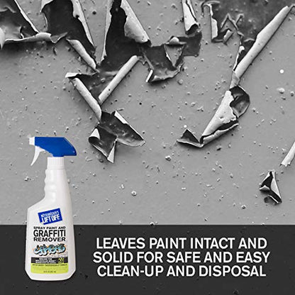 Lift Off Spray Paint & Graffiti Remover, 22 fl oz, 41101 (Pack of 2) - size: 22 Fl Oz (Pack of 2)