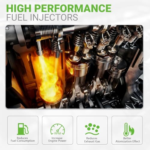 Fuel Injectors FJ340 Set of 6 for Honda Accord Odyssey Acura CL TL V6 97-02 - size: 340