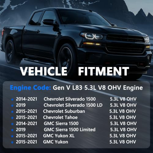 AUCERAMIC Camshaft Kit Fit 2014-2021 for Chevrolet GMC L83 5.3L