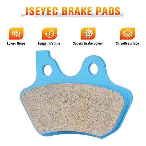 Front & Rear Ceramic Brake Pads for Harley Davidson Touring Softail Dyna