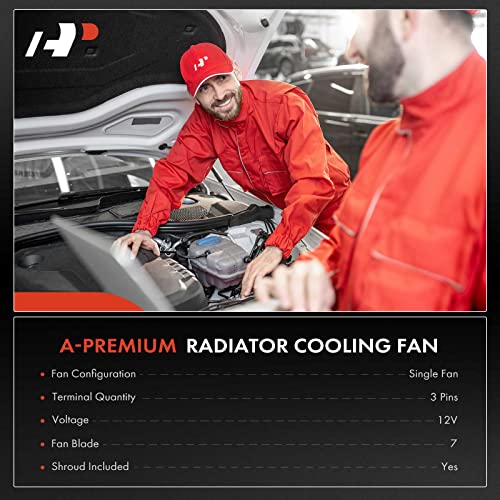 A-Premium Engine Radiator Cooling Fan Assembly