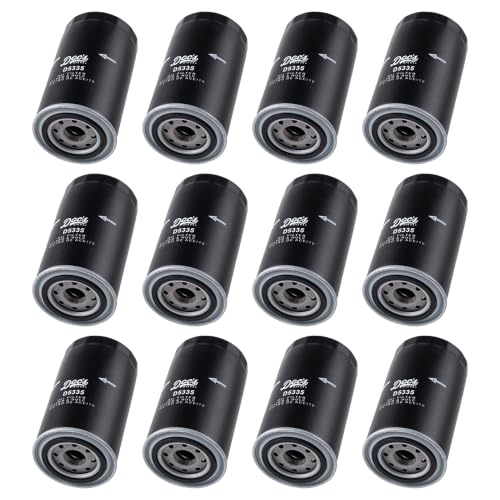 Doc's Diesel Oil Filter 12-Pack D5335-12 | Compatible with RAM 6.7L Cummins 2500, 3500, 4500, 5500 2007.5-2024, RAM 5.9L Cummins 2500, 3500, 4500, 5500 1989-2007.5 | Replaces 05083285AA - size: 12-Pack