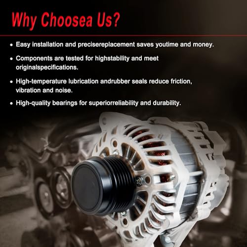 Alternator compatible with 2015 Fit, 2016 Fit, L4 1.5L - size: 2015-2016 Fit