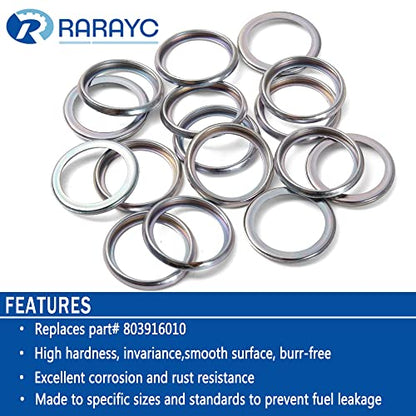 16Pcs Oil Drain Plug Gasket Crush Washer Replacement for Subaru 803916010