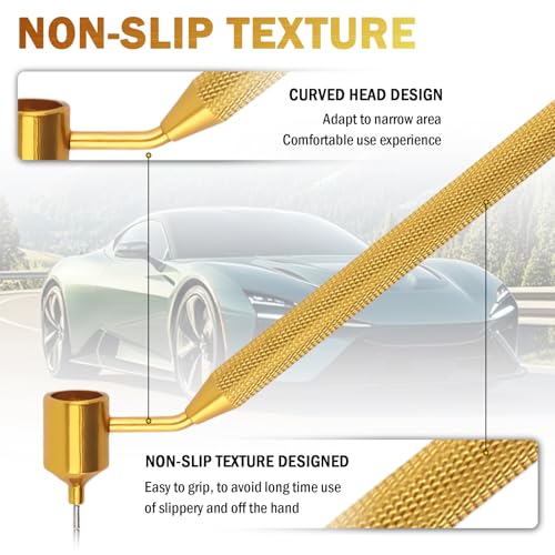 100PCS 0.5mm Paint Chip Repair Tool Fine Line,Micro Disposable Touch Up Paint Pen Kit Tool for Scratch Reparing,Universal Detailing Fine Line Painting Pens
