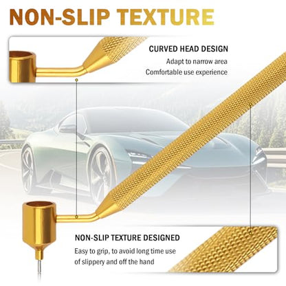 100PCS 0.5mm Paint Chip Repair Tool Fine Line,Micro Disposable Touch Up Paint Pen Kit Tool for Scratch Reparing,Universal Detailing Fine Line Painting Pens
