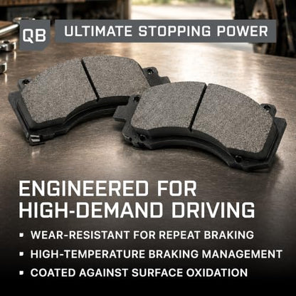 QUALITY-BUILT Black Series Front Brake Pads for 11-17 Chevy,BP1522 Semi-Met - size: BP1522-M