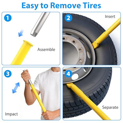 Tire Hammer Tire Bead Breaker with 46.3" Tire Bead Breaker
