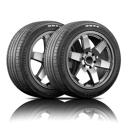Set of 2 Travelstar UN66 255/65R18 111H All Season Crossover CUV/SUV Tire - size: 255/65R18