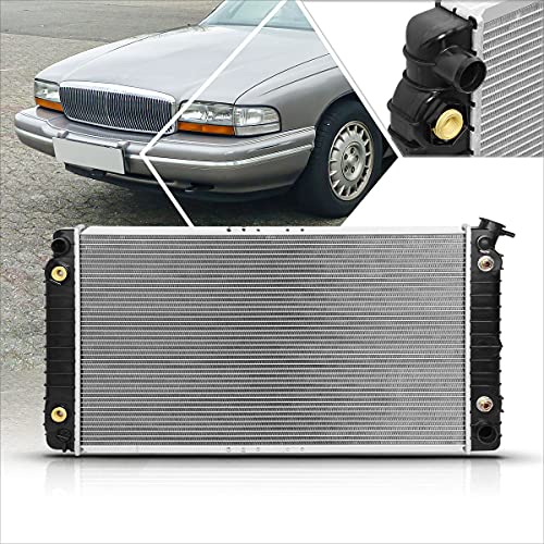 DPI-856 OE Factory Style Aluminum Core Radiator Compatible with 92-95 Buick Lesabre/91-96 Park Avenue - color: 92-95 Buick Lesabre/91-96 Park Avenue