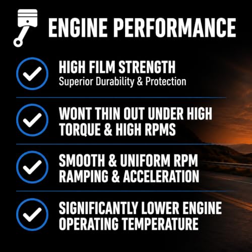 TRIAX XTerra 4T 20W-50 V-TWIN Full Synthetic Engine Oil | Exceeds JASO MA2 & API SL/SM/SN | True All Season (6 Quart Pack) - size: 1 Quart - Pack of 6