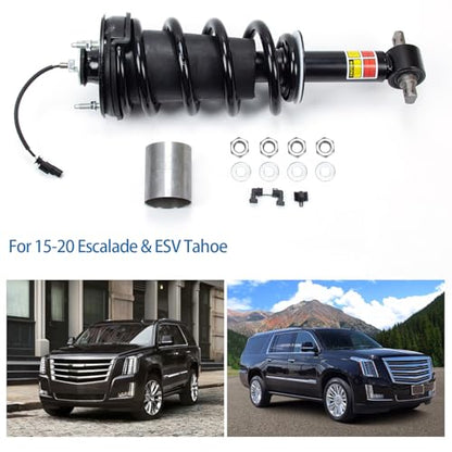 Complete Front Struts Shock Assembly Absorber w/Magnetic Compatible with GM Silverado Escalade Yukon, Replacement Struts Shocks Assembly for 84176631, 5801108, 84977478 - size: F197