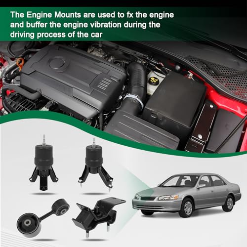 SCITOO Engine Motor Transmission Mount Set for Toyota for Camry 1997-2001 - size: 1997-2001 for Toyota for Camry 2.2L