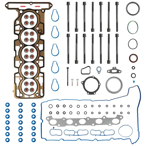 HS26390PT 3.5L 3.7L Head Gasket Set with Head Bolts for Chevy GMC 07-12 - size: 3