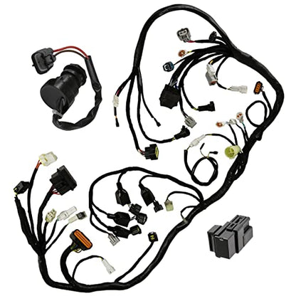 Caltric Wiring Harness Switch Key Relay Compatible with Yamaha Raptor 700 YFM700 2015 2016 2017 2018 2019 2020