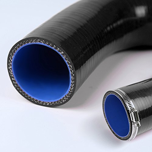 G-PLUS Turbo Performance Intercooler kit Compatible with 2007-2010 BMW 335i/335xi/135i - color: Black, size: 2007-2010 3 Series