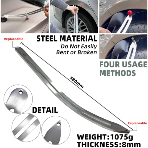 190pcs/set Auto Body Dent Repair Tools Kit,Car Dings Repair,Paintless Bodywork Dent Pulling Tool,Dent Puller Lifter,Multi-funtional Bridge Puller Tools Set (Whole Car Repair Tools Set)