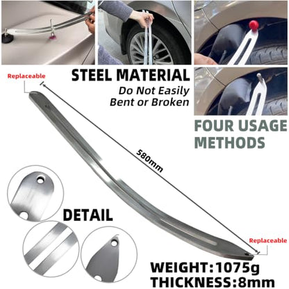 190pcs/set Auto Body Dent Repair Tools Kit,Car Dings Repair,Paintless Bodywork Dent Pulling Tool,Dent Puller Lifter,Multi-funtional Bridge Puller Tools Set (Whole Car Repair Tools Set)
