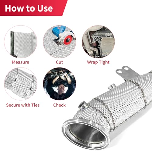 Exhaust Heat Shield, Aluminum, Automotive, 16" x 79" Roll - size: 16" x 79"
