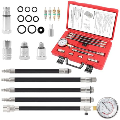 Petrol Compression Test Kit, Engine Compression Tester,2-3/4