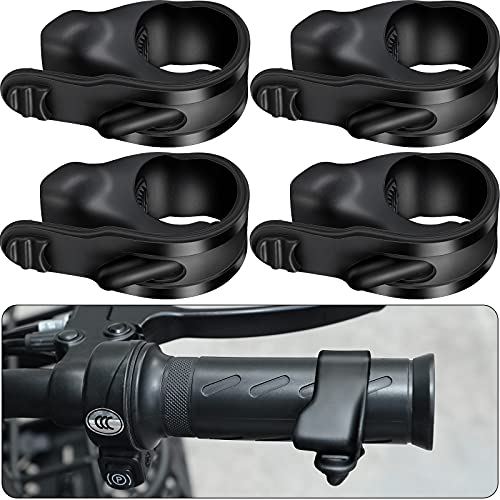 Frienda 4 Pcs Motorcycle Throttle Assist, Cruise Control Grip Holder Black