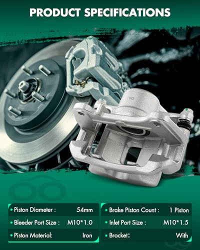 SCITOO - Front Left Disc Brake Caliper Assembly For Chevy,For Pontiac - size: Front Driver[18B4880A]