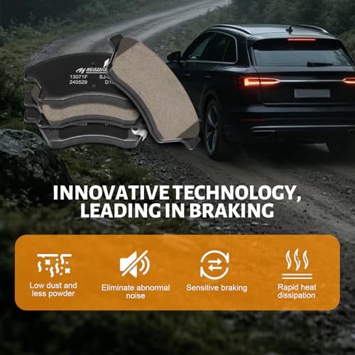 Ceramic Front Brake Pads Set Compatible with 2011-2013 Chevrolet Cruze,2014-2015 Chevrolet Cruze (Eco/LS/LT/LTZ),2015 Chevrolet Cruze(L),2016 Chevrolet Cruze Limited,2012-2017 Chevrolet Sonic(D1522) - color: HZ1522