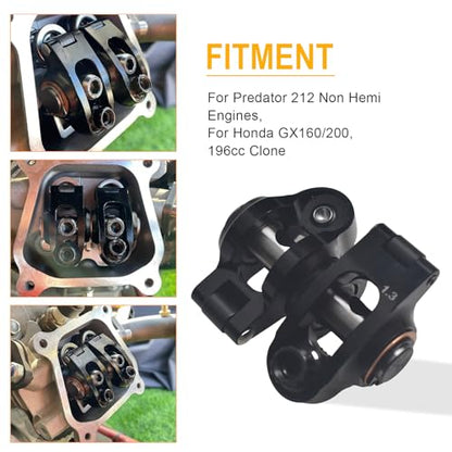 Ultra Light, 1.3 Ratio Roller Rockers,Predator 212cc Engine Racing Upgrade - size: 1.3 Ratio
