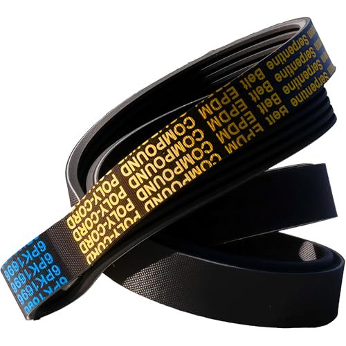 K060667 Serpentine Belt for Hyundai Genesis Santa Fe Tiburon Tucson - size: 6PK1696-1696mm