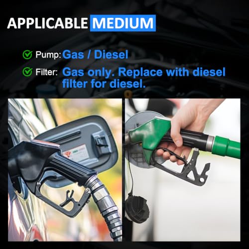 12V Electric Fuel Pump Low Pressure 2-3.5 PSI Inline - size: 2-3.5 PSI 28GPH