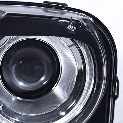 Halogen Headlight Compatible with Dodge Challenger 2015-2021 LH - color: Left Driver Side