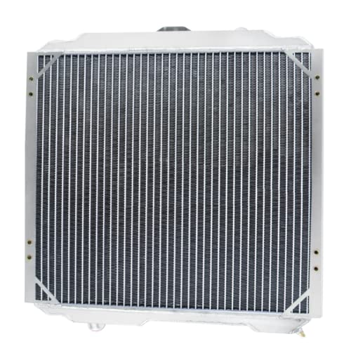 Full Aluminum Radiator compatible with 2002 2003 2004 Hummer H1 6.5L V8 Engine DIESEL 3 Row Core Radiators - size: 3 Row Radiator+CNC 1.3Bar Cap