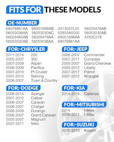 68078861AA 315MHz Pre-Programed Tire Pressure Sensor for:-Jeep - size: 68078861AA(4)