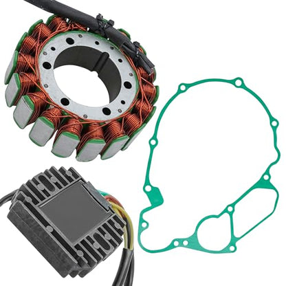 Caltric Stator Regulator Rectifier W/Gasket Compatible With Honda Vt1100C3 Shadow Aero 1100 1998-2000