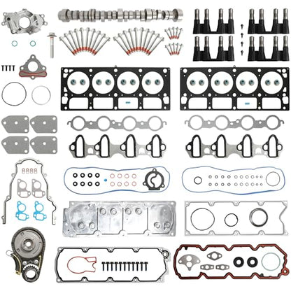 NON AFM Camshaft Lifters Kit Head Gasket Bolt Set Timing Chain Kit Oil Pump - size: Non AFM Timing Chain Kit Oil Pump