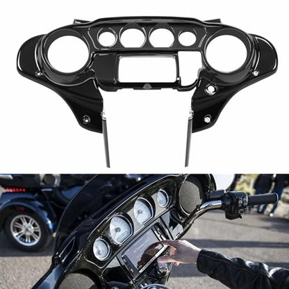 TCT-MOTORPARTS Gloss Black Batwing Inner Fairing Fits for Harley Touring Electra Glide Street Glide 2014-2023 - color: Inner Fairing Gloss Black