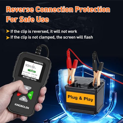 KINGBOLEN BM550 Plus Car Battery Tester - style: BM550 PLUS battery tester