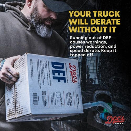 Doc's Diesel DEF Fluid, ISO 22241, for SCR Diesels, 2 x 2.5 Gal Jugs - size: DEF Fluid, 5 Gallon (2 x 2.5 Gal Jugs)