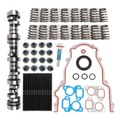 E1840P Sloppy Stage 2 Camshaft Kit for GM/Chevy 4.8L 5.3L 5.7L 6.0L 6.2L LS LS1 LS2 LQ4 LQ9 Engine, (Includes Cam, Springs, 7.400" Pushrods, Seals & Gaskets)