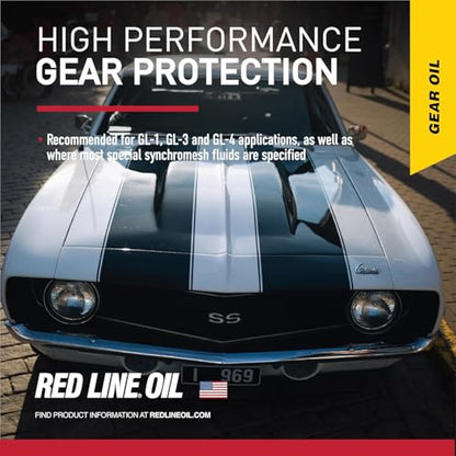 Red Line 50305 MT-90 75W-90 GL-4 Manual Transmission and Transaxle Lubricant (MTL) - 1 Gallon - size: Gallon
