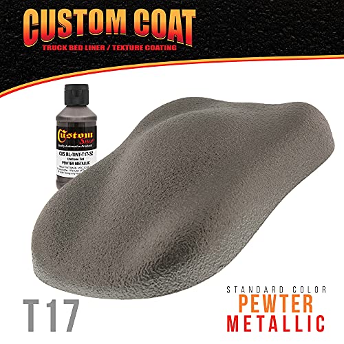 Custom Coat 3 Ounce, Pewter Metallic, Bed Liner Tint Concentrate - color: Pewter Metallic, size: 3-Ounce (Pack of 1)