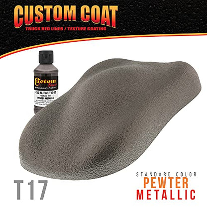 Custom Coat 3 Ounce, Pewter Metallic, Bed Liner Tint Concentrate - color: Pewter Metallic, size: 3-Ounce (Pack of 1)