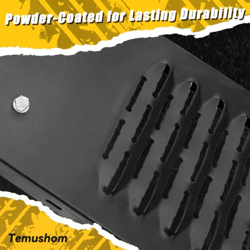 Temushom 83" Black Series Folding Truck Ramps, 1000 Lbs Capacity, 2 Pcs - size: Black-83'' L-Usable Height: under 30''