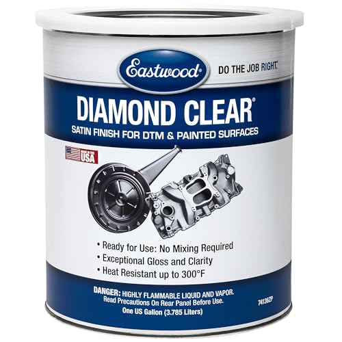 Eastwood Diamond Clear Satin DTM Direct to Metal and Painted Surfaces Paint Gallon - style: Satin Clear Gallon