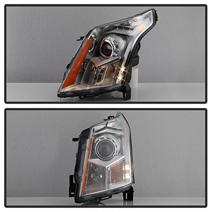 ACANII - For [Halogen Model Only] 2010-2016 Cadillac SRX Projector Headlights Headlamps Pair Driver & Passenger Side