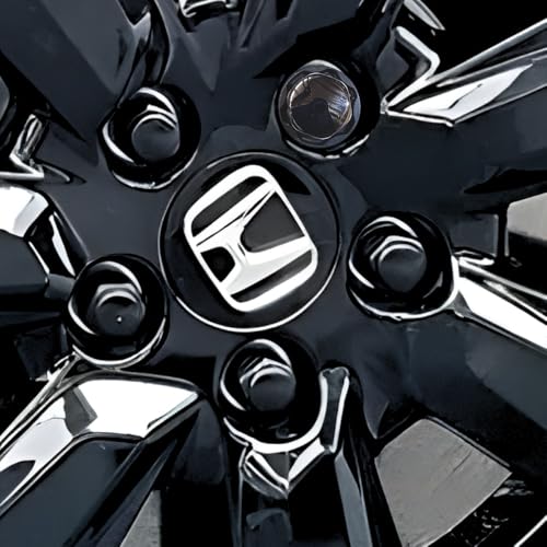 Farad GalaxyLock AC1C/MX Black Lug nut Wheel-Locks Kit Suitable for Honda CRV (M12 X 1.5 Thread Size) - Set of 4 Lug Nuts + 1 Key