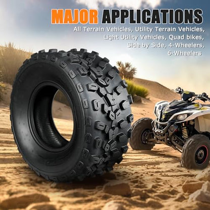 TRIPOWER 22x11-10 ATV UTV Tires 22x11x10 All-Terrain Trail Sand Mud Sport Off-Road Tire Tires, 6PR Tubeless, Set of 2 - size: 22x11-10